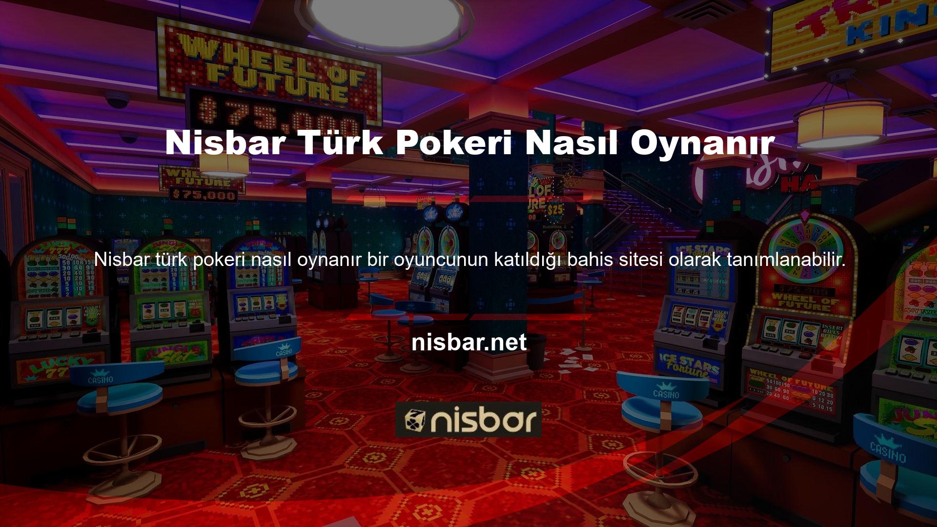 Casino oyunları oyuncular tarafından sevilmekle birlikte Türk pokeri oynama imkanı da sunmaktadır